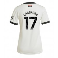 Maglie da calcio Manchester United Alejandro Garnacho #17 Terza Maglia Femminile 2024-25 Manica Corta